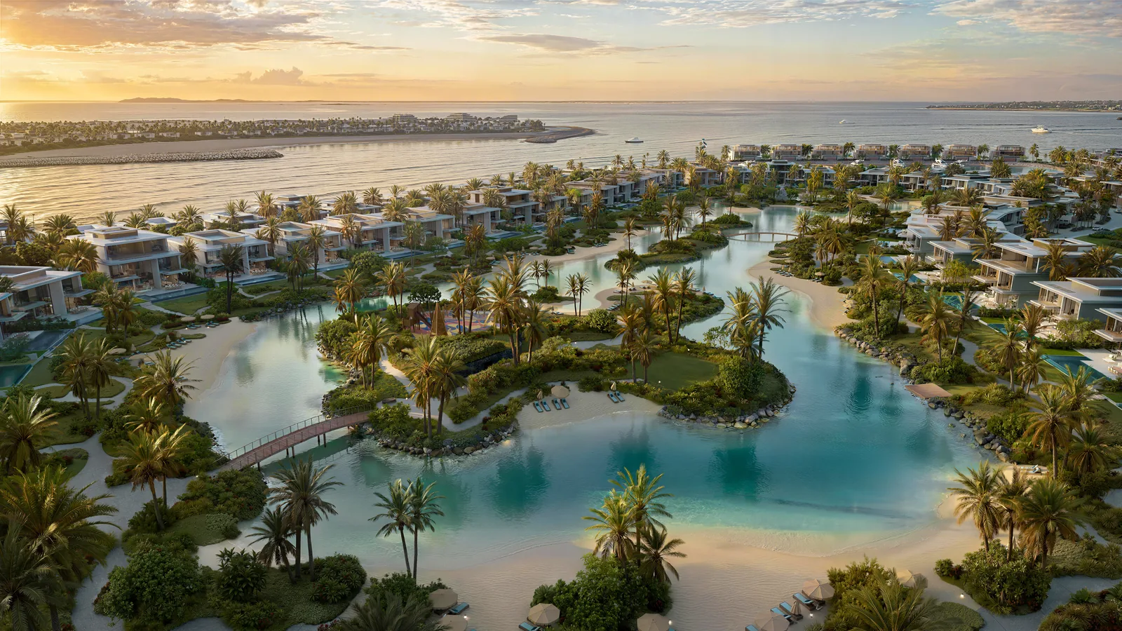 Bay Estate lagoon and beachfront community, Dubai Islands